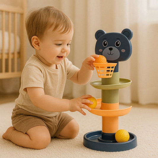 Ball Slide Tower – Dynamic and Colorful Early Learning Toy