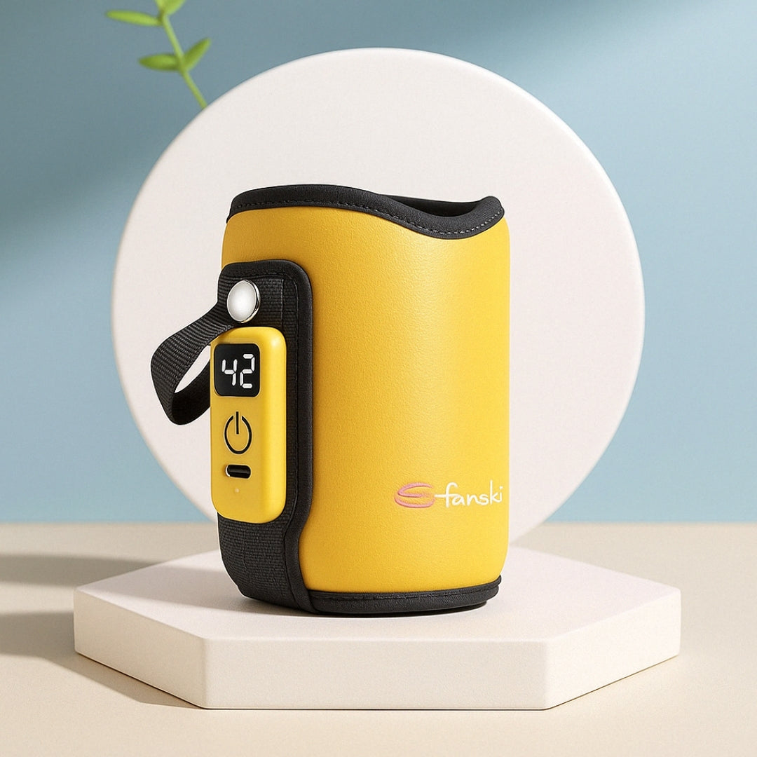 Chauffe-Biberon Intelligent Portable – Température Parfaite, Partout et à Tout Moment