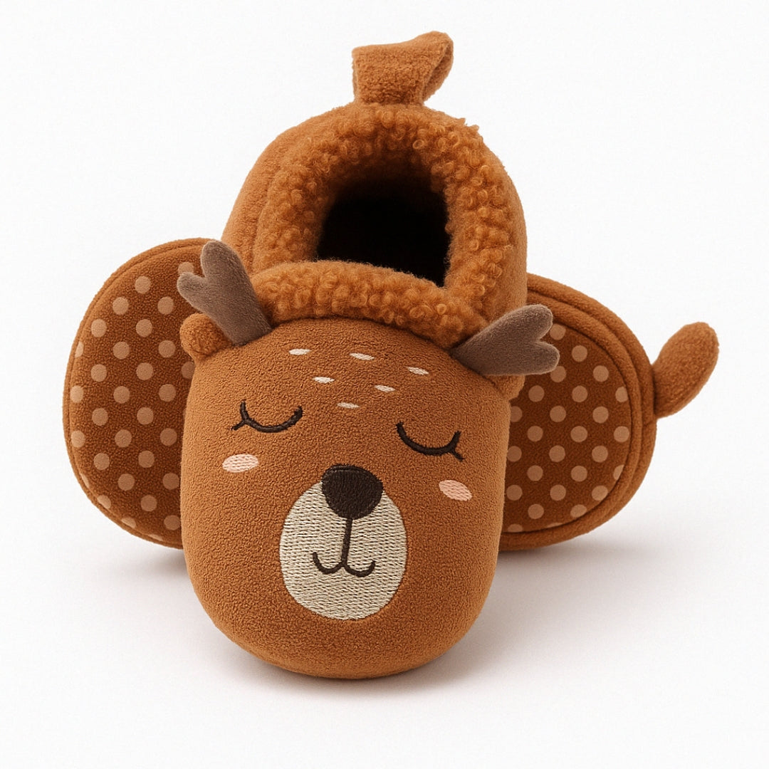 Deer Baby Slippers – Comfort &amp; Fun for Winter