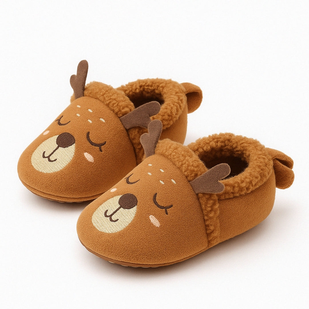 Deer Baby Slippers – Comfort &amp; Fun for Winter