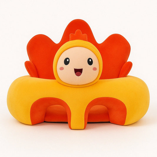 Plush Baby Armchair – Cozy Comfort for First Seats