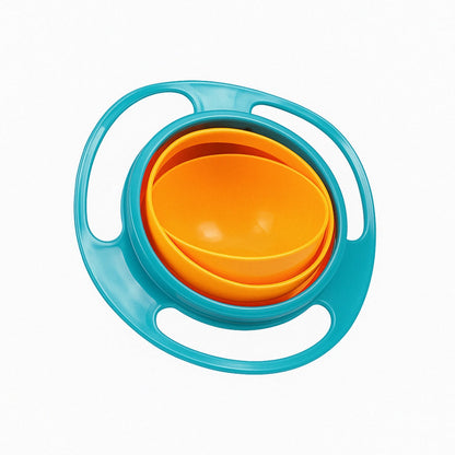 Gyroscopic Anti-Spill Bowl – Stress-Free Baby Snacking